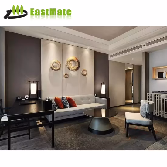 Moderna casa de luxo antigo chinês ao ar livre jantar de madeira em casa hotel escritório sala de estar sofá cama mobília do quarto