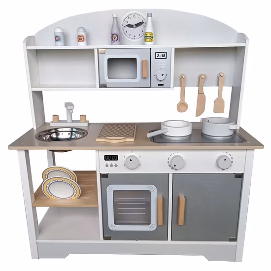 Brinquedo de cozinha infantil venda imperdível de madeira para crianças fingir brincar brinquedos educativos de cozinha